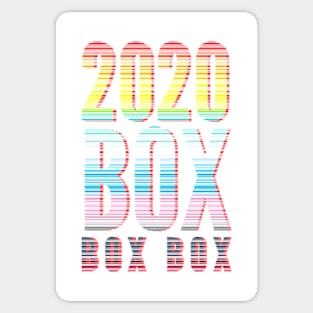 2020 Box Box Box Sticker